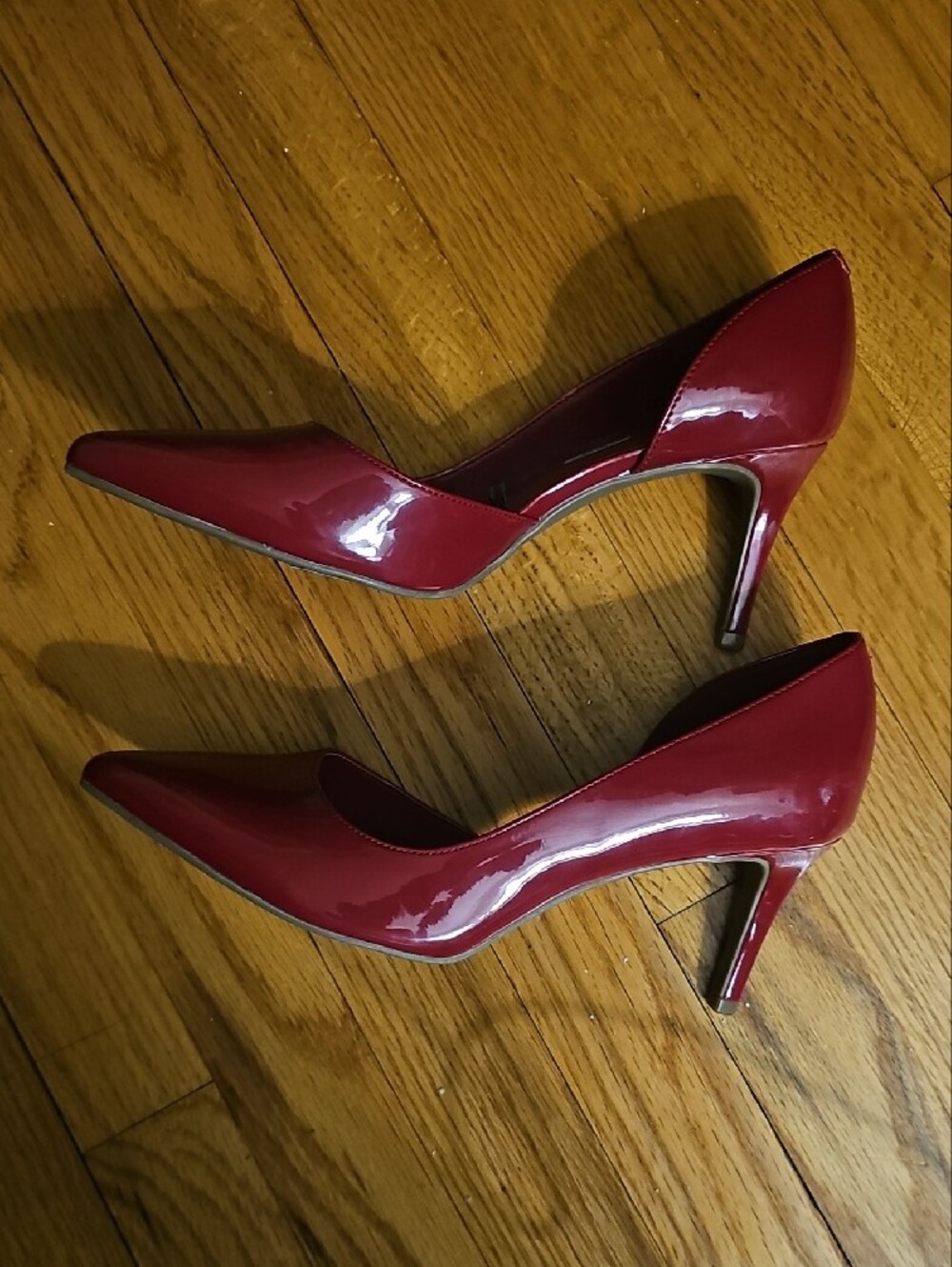 Bandolino Women's Burgundy Patent Pointed-Toe Pumps